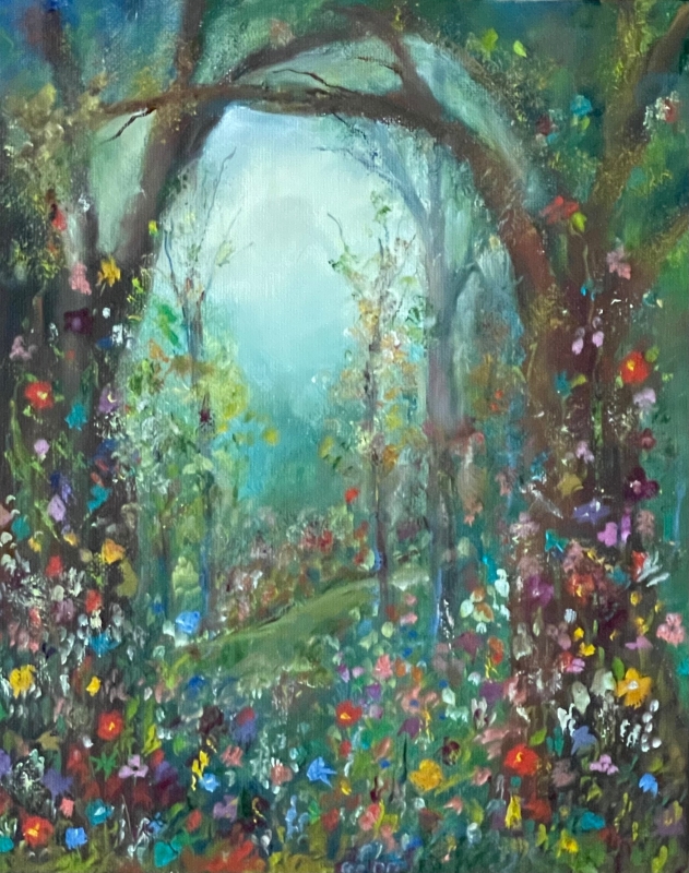 Deep in the Forest by artist Pat Flathouse